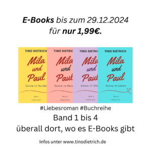 Mehr über den Artikel erfahren [Aktion] Romanreihe Mila und Paul – E-Books für nur 1,99€